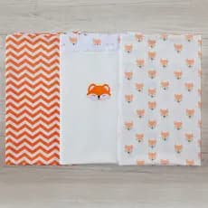 Kit 3 Cueiros para Bebê Menina Estampado Menina