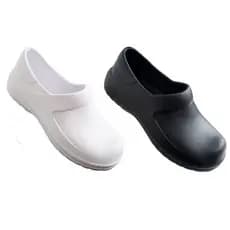 Sapato Branco ou Preto Profissional -  Trabalho Enfermagem, Confortável, Uniforme Açougue Cozinha Feminino ou Masculino