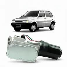 Motor Limpador Parabrisa Dianteiro Fiat Uno 1990 A 2010 C/ Temporizador