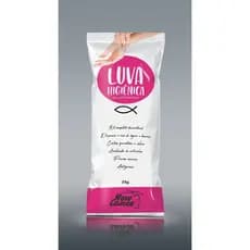 Kit Manicure Descartável com Creme Hidratante (luva) 50 pacotes Luva Higiênica New Lance Manicure Pedicure