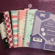 Refil para caderno Smart universitário com linhas brancas 1 ou 2 em promoção