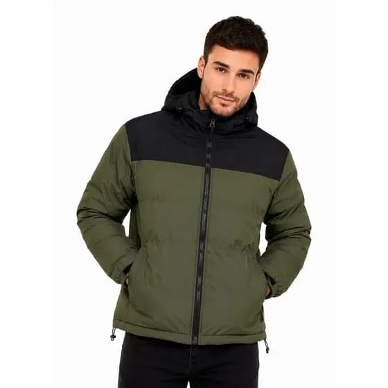 Jaqueta Puffer Premium Masculina Bobojaco P ao GG
