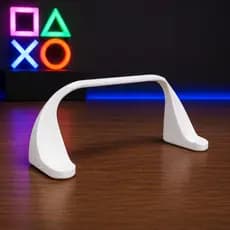 Suporte Minimalista Slim Invisível de Mesa Para Controle de PS5 Dualsense Base Setup Gamer Expositor
