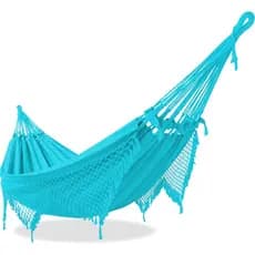 REDE DE DESCANSO DORMIR CASAL AZUL PISCINA GRANDE PERNAMBUCANA GIGANTE NATAL