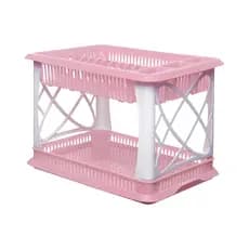 Escorredor de Louças Copos/ Pratos/Talheres Duplo Newplastic