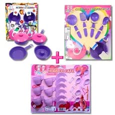Kit Cozinha Infantil 29 Peças Panelinhas Brinquedos Cozinha Completa