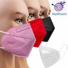 10 máscara 5 camadas kn95 colorida facial máscara facial máscara de filtração maske poeira respirador boca proteger
