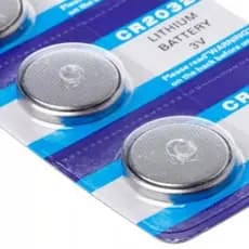 Bateria Cr2032 Cartela 5x Pilha 3v Calculadora Bios Balança
