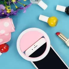 Mini Ring Light Anel Selfie Flash P/ Fotos Celular Universal