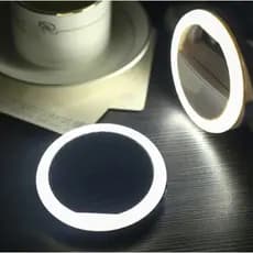 Ring light Luz led anel selfie luz de preenchimento móvel usb carga do telefone pisca lente lâmpadas luminosas clipe anéis luz para iphone xiaomi huawei