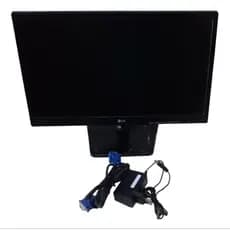 Monitor LG Flatron 20M37AA-B 20" - Com Cabo VGA e Fonte - Brinde Conversor VGA/HDMI - Testado e Funcionando