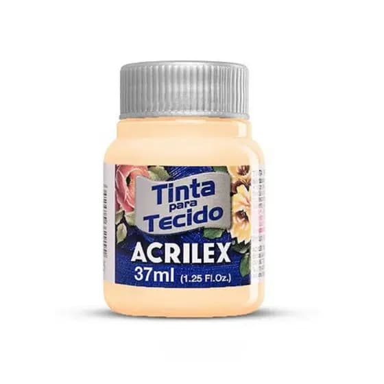 Tinta Para Tecido Fosca Amarelo Pele 37ml Acrilex 538