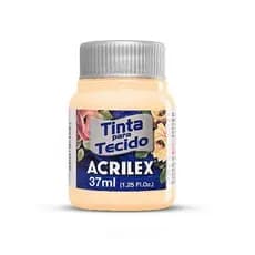 Tinta Para Tecido Fosca Amarelo Pele 37ml Acrilex 538