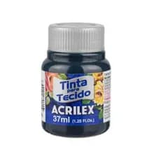 Tinta para Tecido 37ml 596 Azul Petróleo Acrilex