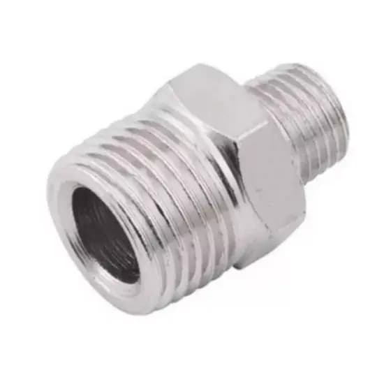 Adaptador (niple) Macho 1/2 Npt X Macho 1/4 Npt