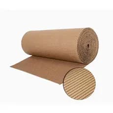 Bobina Papelão Ondulado 1,20m x 30m Dupla Camada Resistência Superior Para Pisos Reformas Transporte