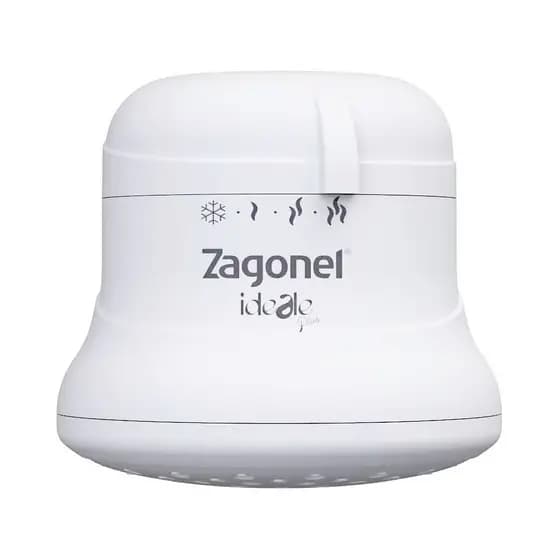 Ducha Ideale Plus 4 Temperaturas Branco Zagonel Chuveiro Elétrico
