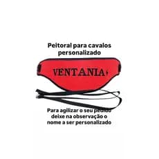 peitoral pra cavalos personalizado sela