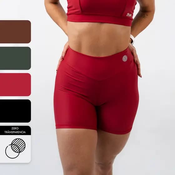 Short fitness Poliamida Premium com bolso lateral Essential