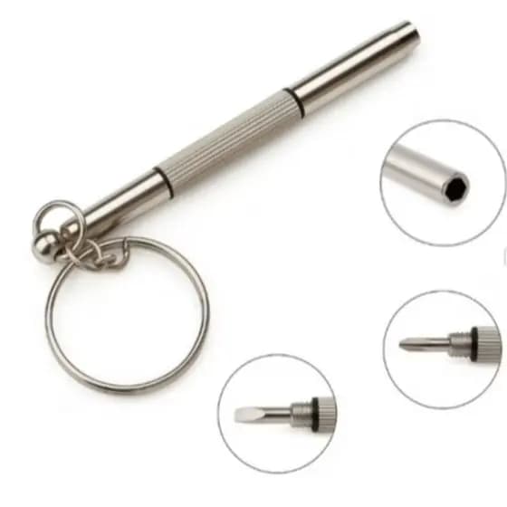 Mini Chave Fenda Apertar Parafuso Oculos Relogio Brinquedo