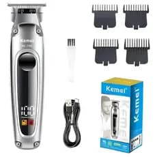 Maquina  barbear Profissional babeador 100% Original Kemei km-2261  Recarregavel Barba Sem Fio