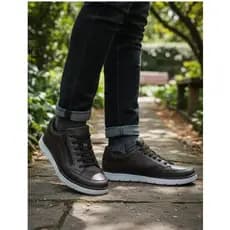 Sapatênis Starfox casual tênis masculino social elástico ziper conforto social conforto estilo