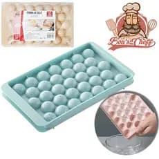Forma De Gelo Com 33 Cavidades Bola Esferica De Plastico Colors 24X14,5Cm