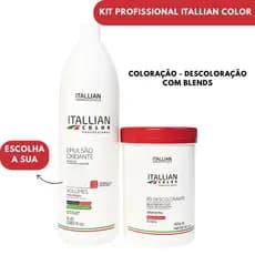 Kit Pó Descolorante Branco 400g e OX Emulsão Estabilizada 1L Itallian Color  - Escolha a sua