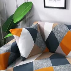 Capa De Almofada Spandex c\Zíper (45cmx45cm) Estampadas, Pronta Entrega