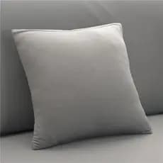 Capa De Almofada Spandex c\Zíper (45cmx45cm) Cores Lisas, Pronta Entrega