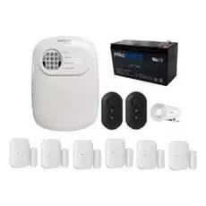 Kit alarme Intelbrás com 4 sensores sem fio