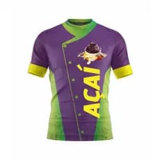 Camiseta Açai Açaiteria Pronta Entrega Top U.V. DRI FIT