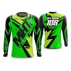 Camisa Trilha Yellow R Motocross Personalizada Nome E Numero