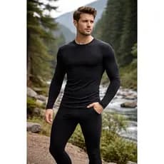 Conjunto Térmico Roupa De Frio Neve Masculino Segunda Pele