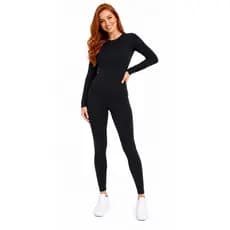 Conjunto Térmico Peluciado Feminino Premium Adulto Inverno Frio
