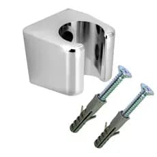 Suporte P/ Mangueira Chuveiro Ducha Higienica Abs Cromada