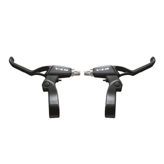 Manete De Freio Preto Bike Maçaneta V-brake Gta Alumínio Par