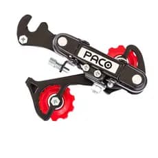 Câmbio Traseiro 6v Bicicleta C/ Gancheira Bike Paco
