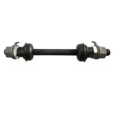 Eixo Dianteiro c/ caixa colar 3/8x140mm Bicicleta Bike
