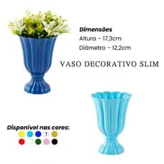 Vaso Slim Lançamento Vaso Decorativo Para Flores Festa Decoração Vaso 17 Cm