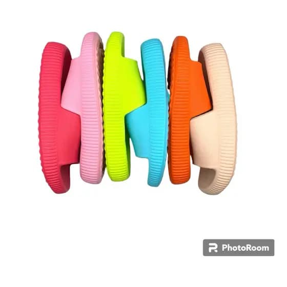 Chinelo Nuvem Feminino Ortopédico Slide Macio Confortável FlexívelE.V.A 100% Material Leve Pós Treino Original CH200