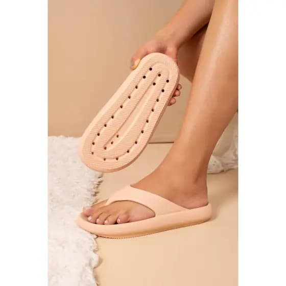 Nuvem Feminino Nuvem dedo ortopédico chinelo leve chinelo macio Nuvem Flat
