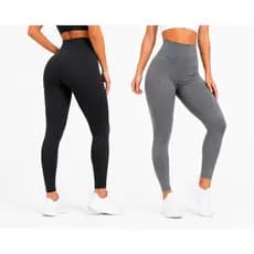 kit 2 Calças legging feminina, calça legging academia fitness confortável, legging academia, legue