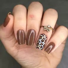 Película de unha animal print cartela com 12 adesivos ALP - 246 Adesivos,películas,unhas,nails art,unhas decoradas
