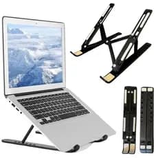 Suporte Base Para Notebook Portátil Ajustavel Dobrável Plástico