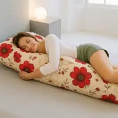 Fronha Xuxão Algodão Avulsa Para Travesseiro De Corpo 180 Fios Lisa e Estampada Tecido Premium