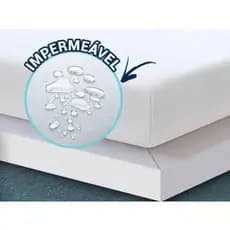 Capa Protetora de Colchão Solteiro Box Master Impermeável com Elástico