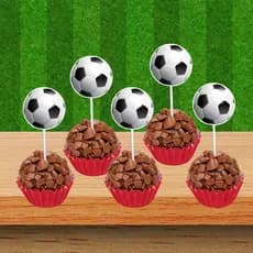 35 Tags Toppers Para Doces Docinhos Futebol