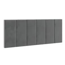 Cabeceira Cama Casal King Size Modulo 1,95 Itália Estofada Suspensa - Várias Cores