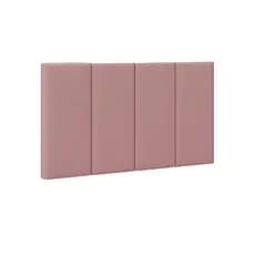 Cabeceira Cama Solteiro Placa Estofada 90 cm Suspensa Itália - Várias Cores